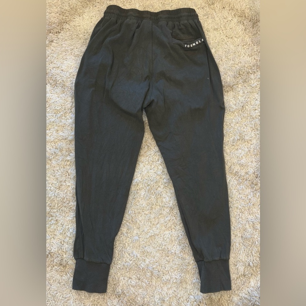 YoungLA Dark Green Joggers - Picture 5 of 6